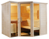 Harvia Arktis Infra+ | Massief sauna infrarood sparrenhout binnensauna kit | 232 x 206 x 204 cm (B/D/H)