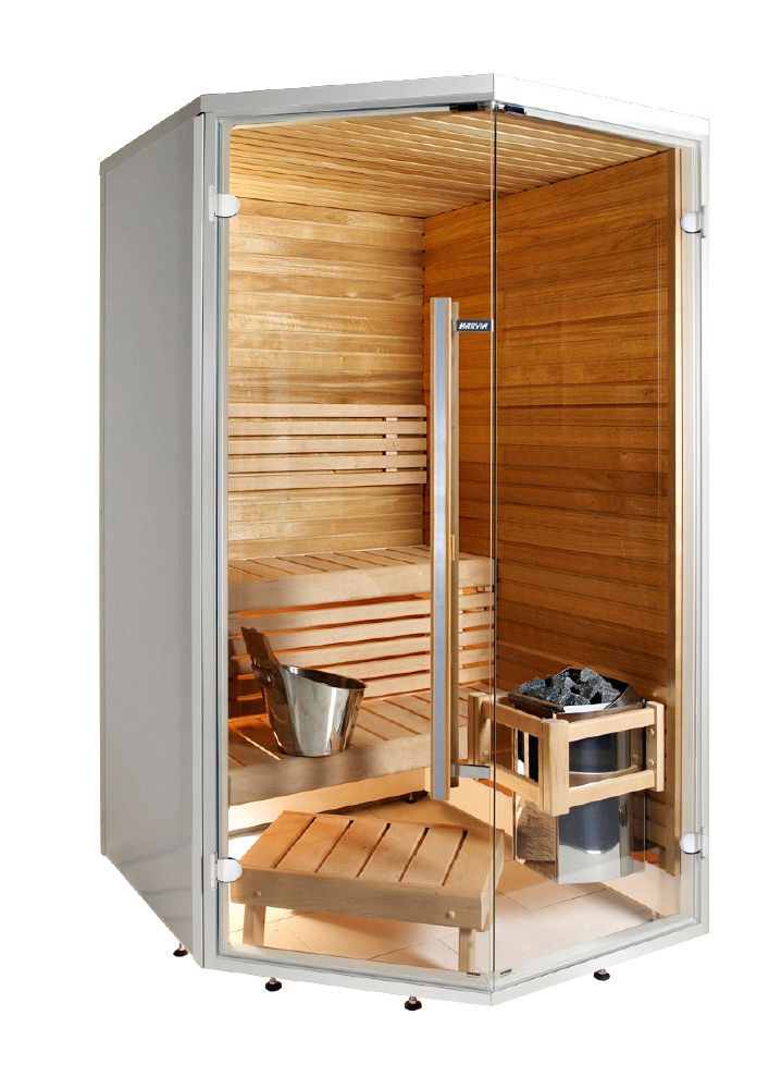 Harvia SIRIUS hoekversie| Badkamer sauna kit | SC1111K / SC1212K / SC1412K