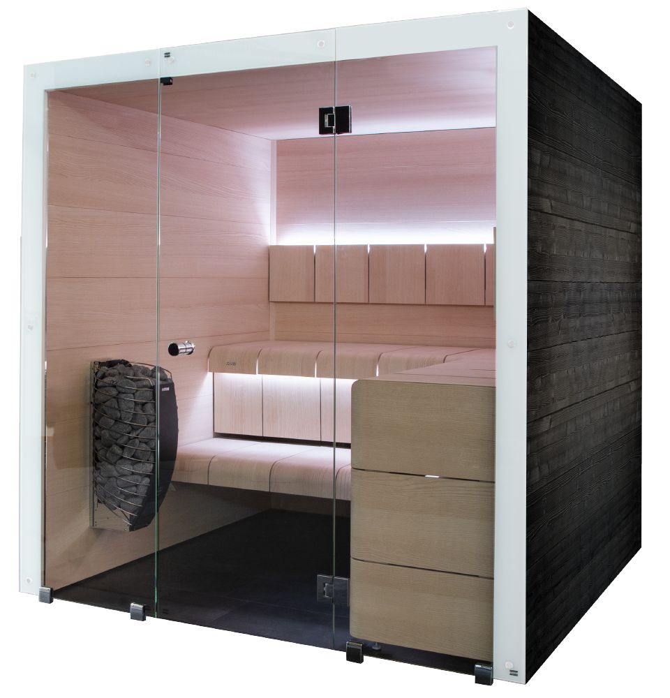 Harvia Ventura 1620 | Binnensauna sparrenhout kit | 200 x 160 x 210 cm (B/D/H) | SHV1620 / SHV1620L