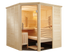 Harvia Alaska Corner Infra+ | Massivsauna Infrarot Fichtenholz Innensauna Bausatz | 206 x 206 x 204 cm (B/T/H)