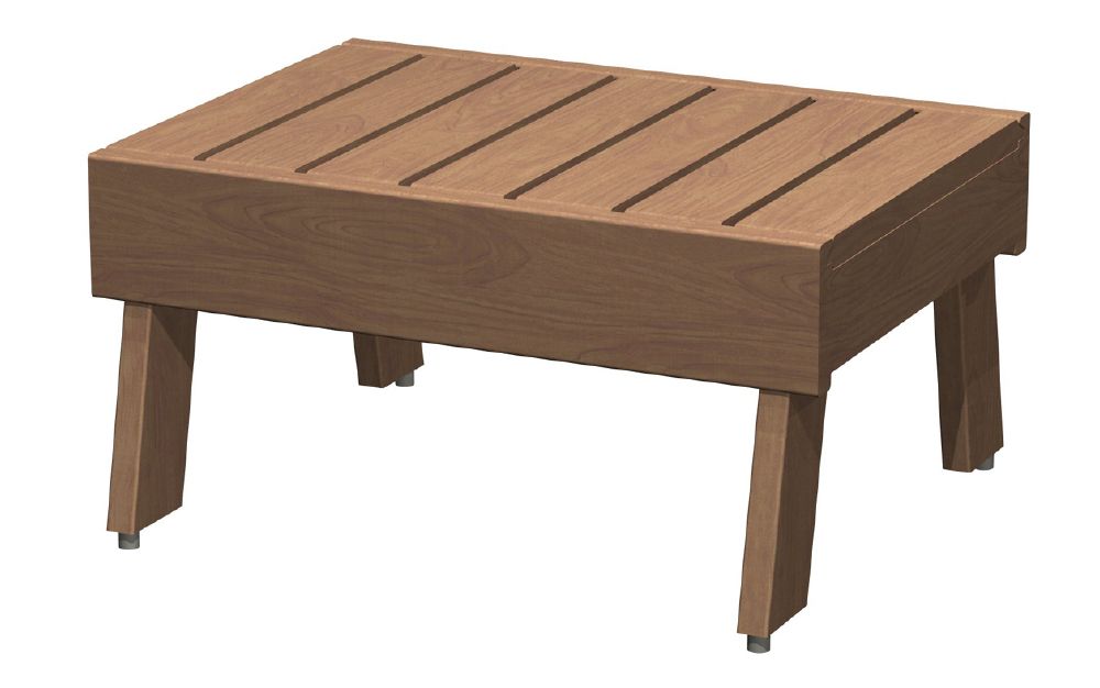 Harvia bankmodule modulaire kruk 700x500 | Rode els / hittebehandelde esp | L001LE / L001LHA