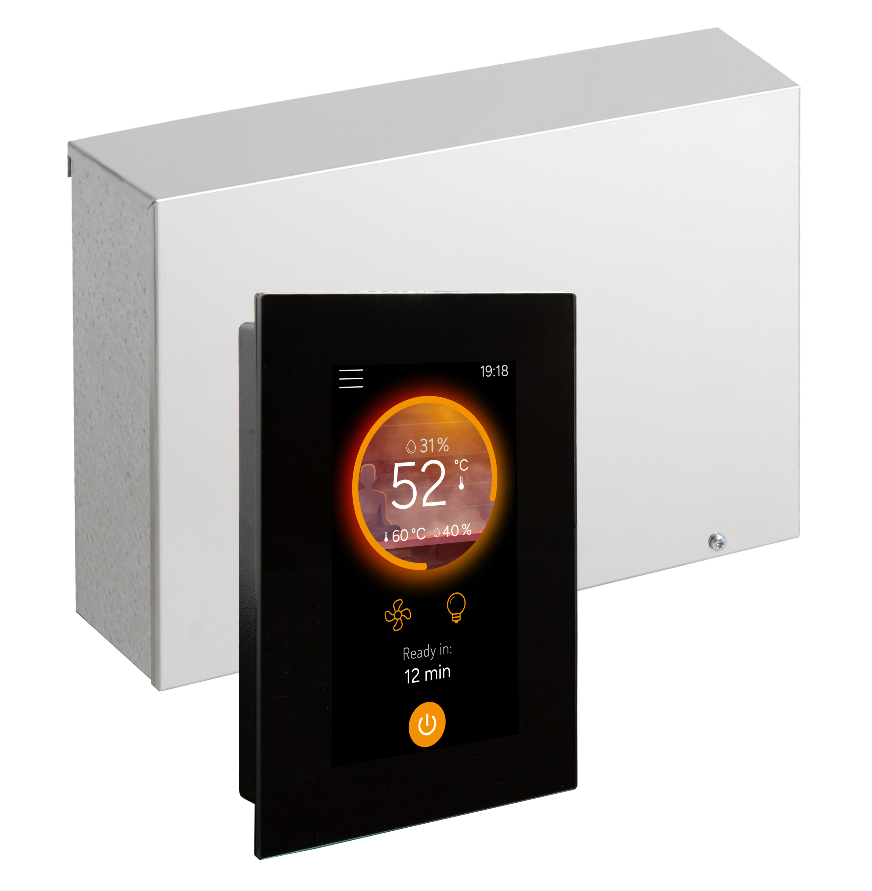 Harvia Fenix FX110C WiFi IPX5 | Bi-O/ Combi Steuerung für Sauna Elektroöfen bis 11 kW | FX1104CWO