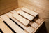 Harvia Familie Groot | Binnensauna-kit van sparrenhout | 196 x 189 x 204 cm (B/D/H)