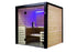Harvia Family Medium | Fichtenholz Innensauna Bausatz | 196 x 159 x 204 cm (B/T/H)