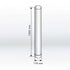 Harvia WZ115100 | RVS buis enkelwandig niet geïsoleerd 1000 mm | WZ115100