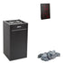 Harvia Virta HL | Elektrische saunakachelset met Harvia CX110 bedieningspaneel + saunastenen | 6,8 kW / 9 kW / 10,8 kW