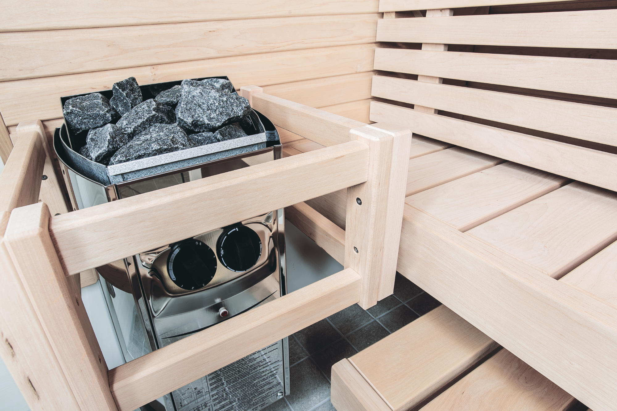 Harvia Vega | Sauna Elektroofen integrierte Steuerung | 4.5 kW / 6 kW / 8 kW / 9 kW | BC45/BC60/BC80/BC90