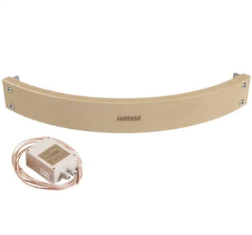 Safetyrailing Holz LED beleuchtet| Harvia GLOW Corner Elektroofen | HTRC3L