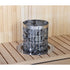 Harvia Cilindro Inbeddingsflens | Staal / Zwart staal | HPC1 / HPC1M